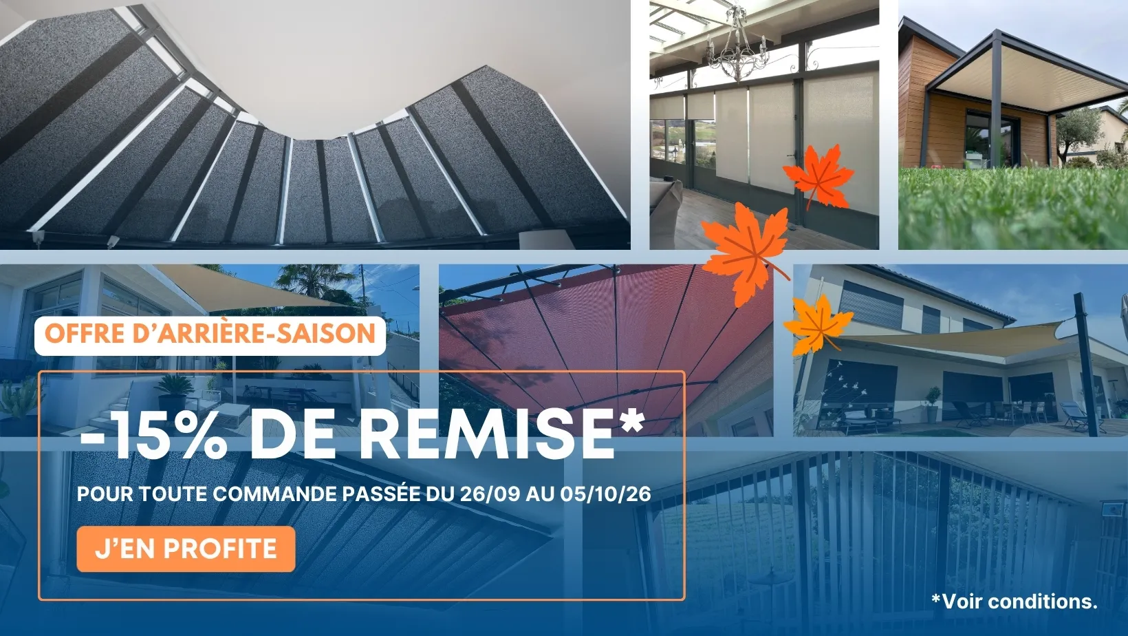 Offre promo store intérieur