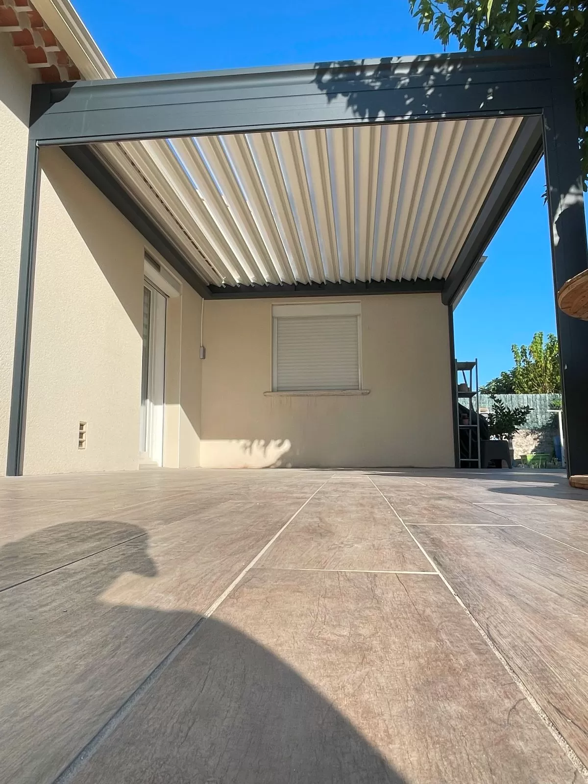 Pergola lames orientables Drôme