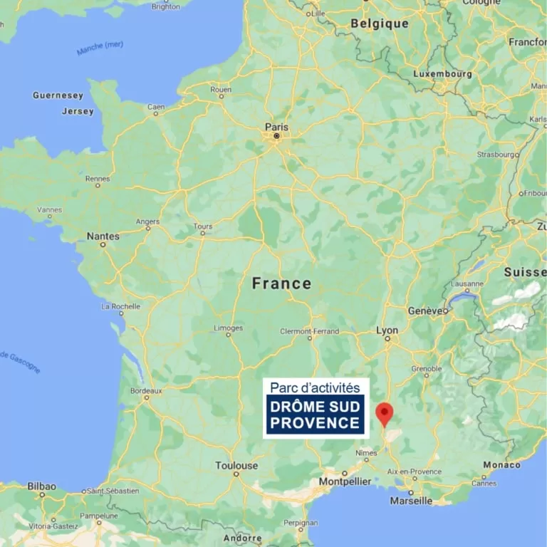 Carte de la France implantation Passion Store
