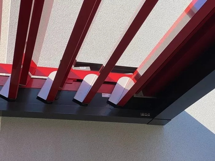 Pergola bioclimatique de jardin