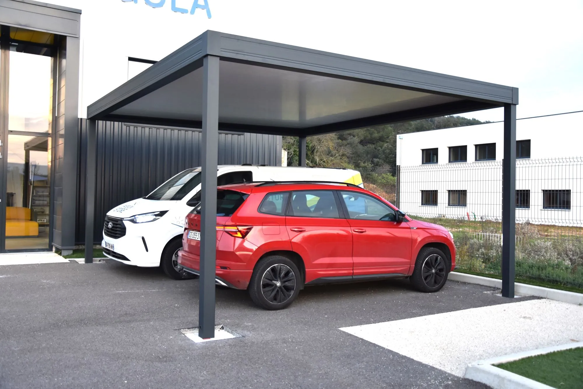 Installation carport Drôme