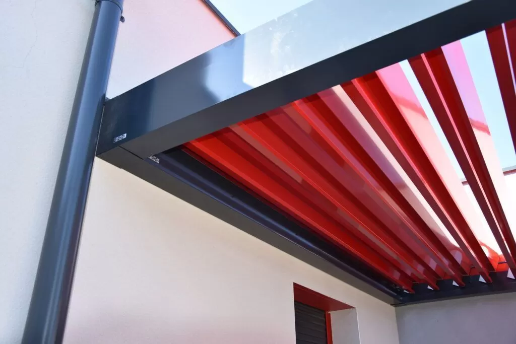 Pergola bioclimatique de jardin