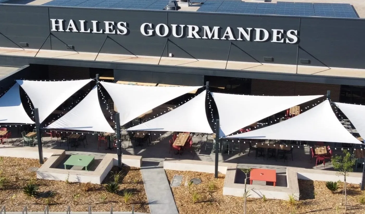 voile d'ombrage pour CHR