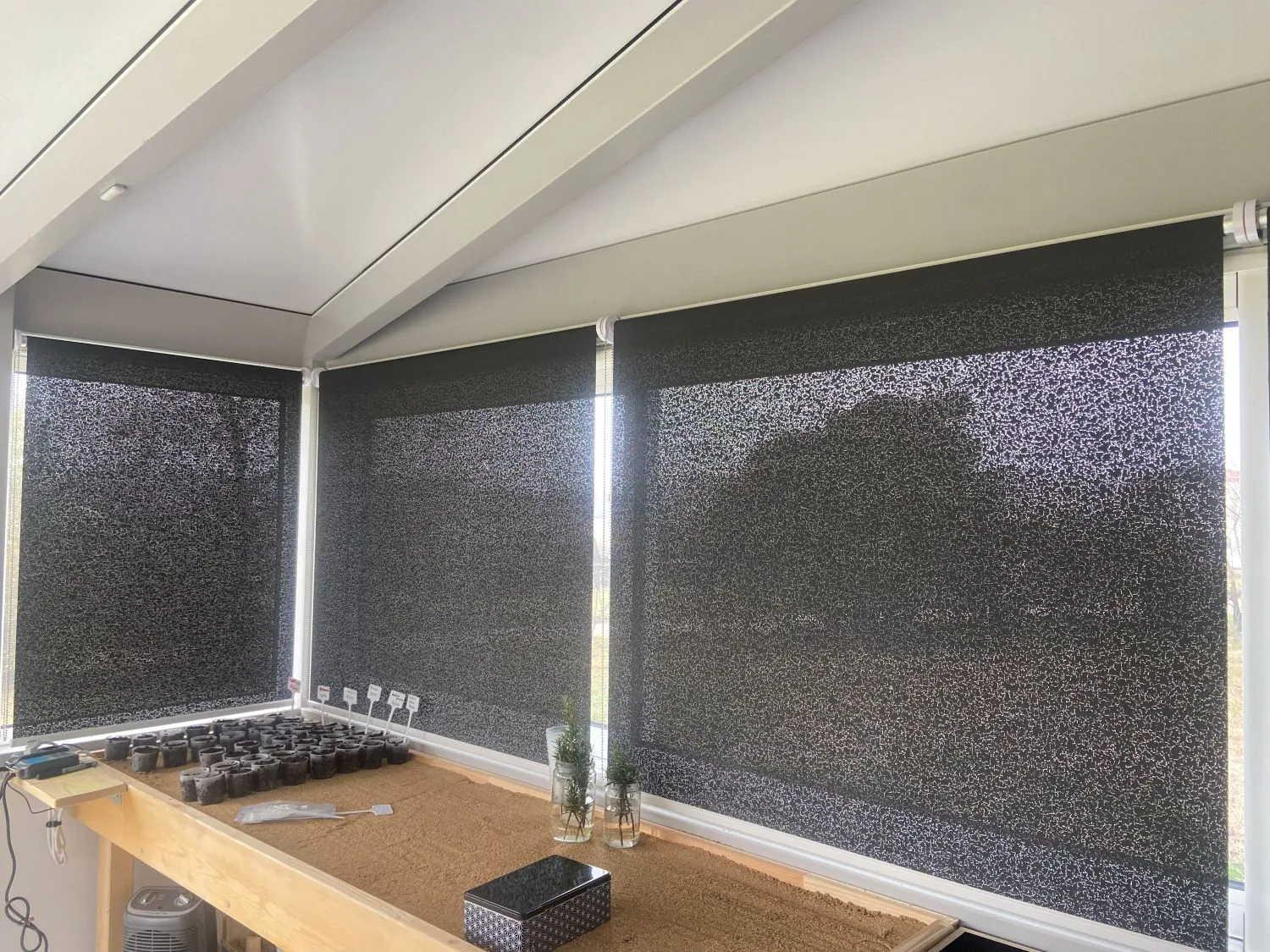 store enrouleur Reflexsol toile 323 noire