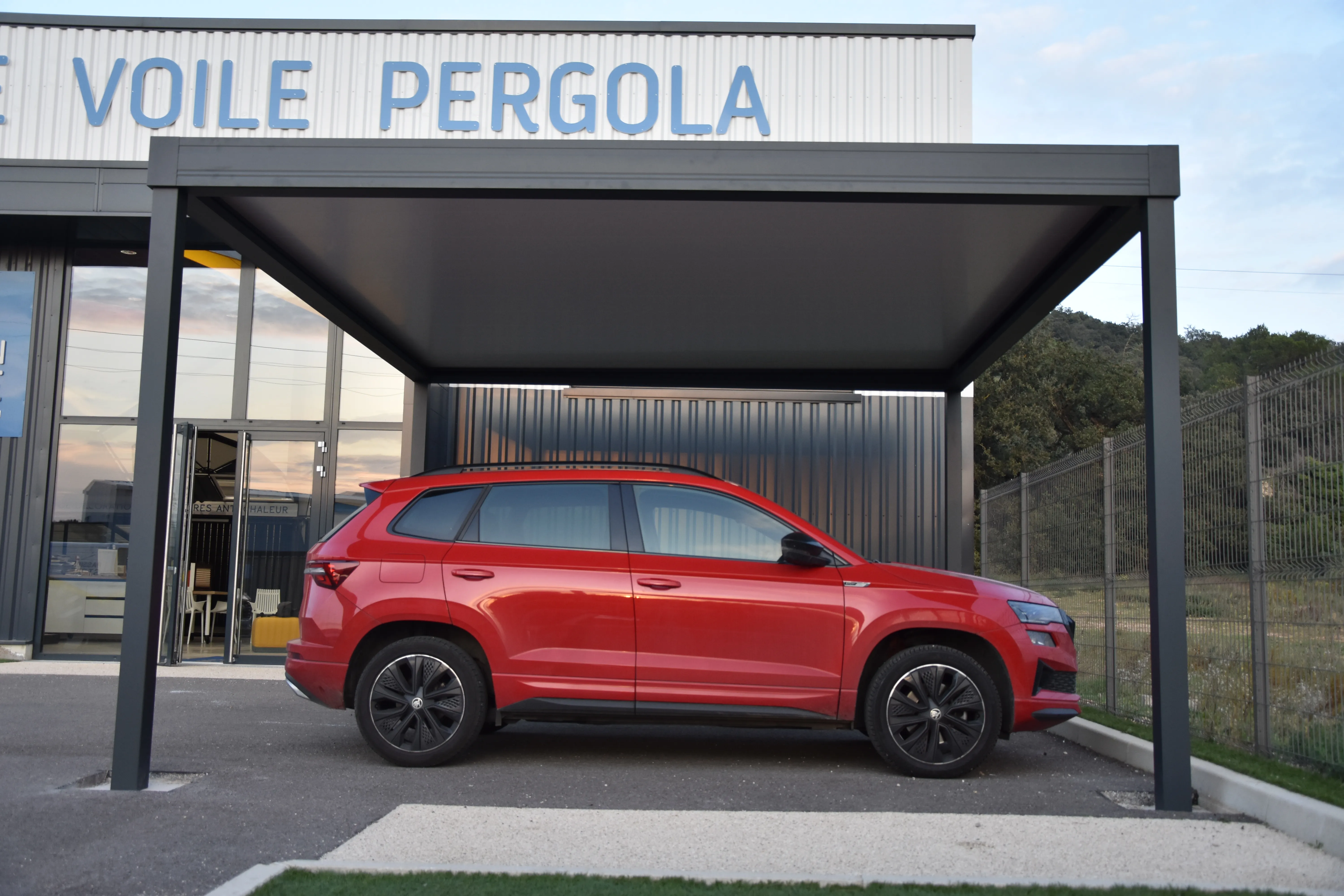 Carport voiture Alu Drôme