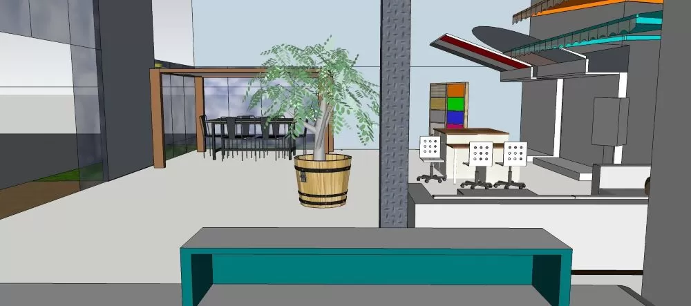 Modélisation SketchUp Passion Store