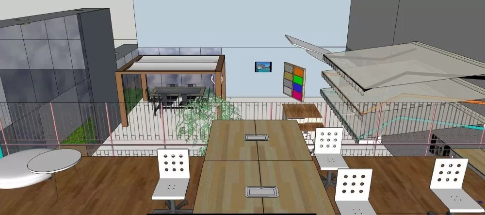 Modélisation SketchUp Passion Store