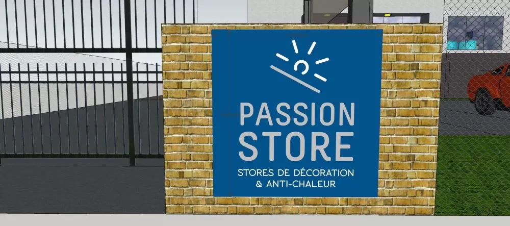 Modélisation SketchUp Passion Store